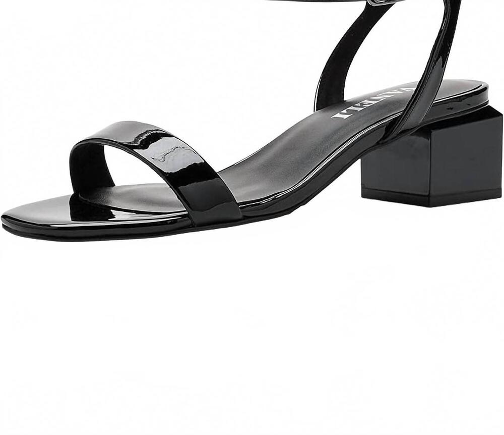 NEW VANELI women's cordie low heel in black patent